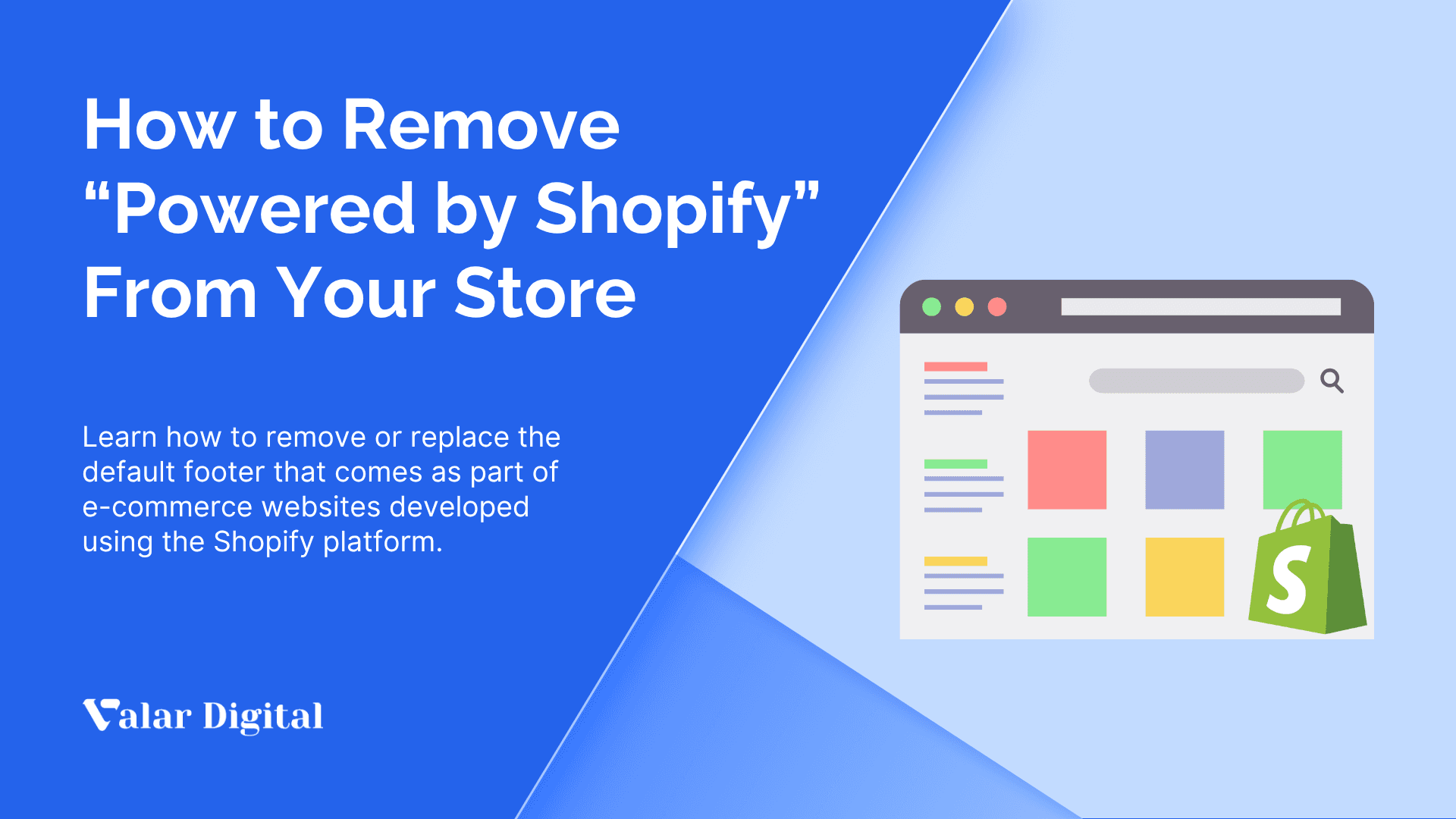 How to Remove “Powered by Shopify” From Your Store (2025 Guide)