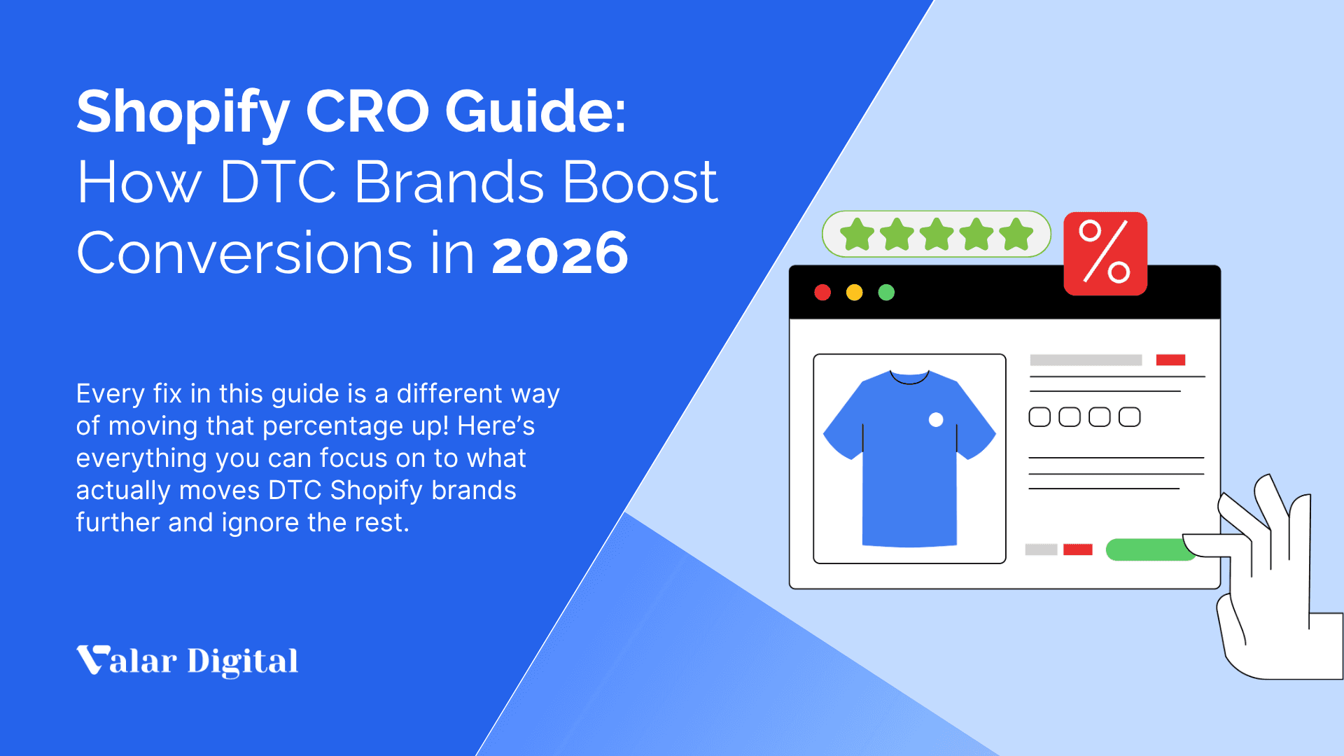 Shopify CRO Guide: How DTC Brands Boost Conversions
